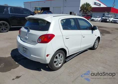 2015 Mitsubishi Mirage Es из США, поврежденный, VIN ML32A4HJ9FH033411